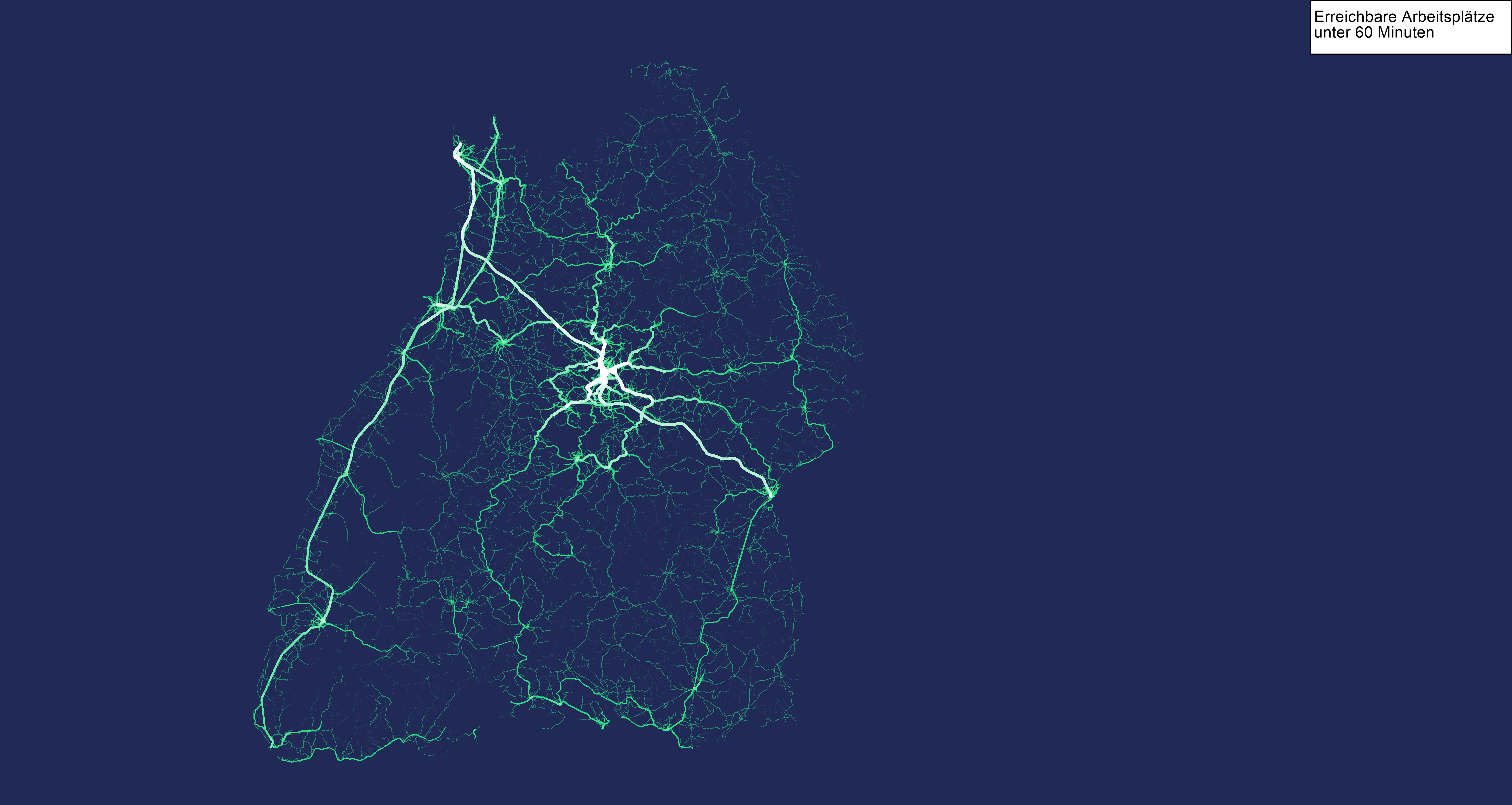 Abb. 2: Ergebnis Heatmap ÖV